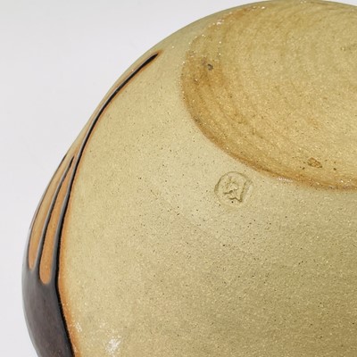 Lot 1010 - A Scott Marshall, Boscean pottery twin handled...