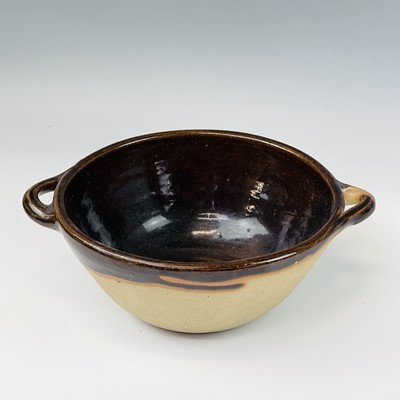 Lot 1010 - A Scott Marshall, Boscean pottery twin handled...
