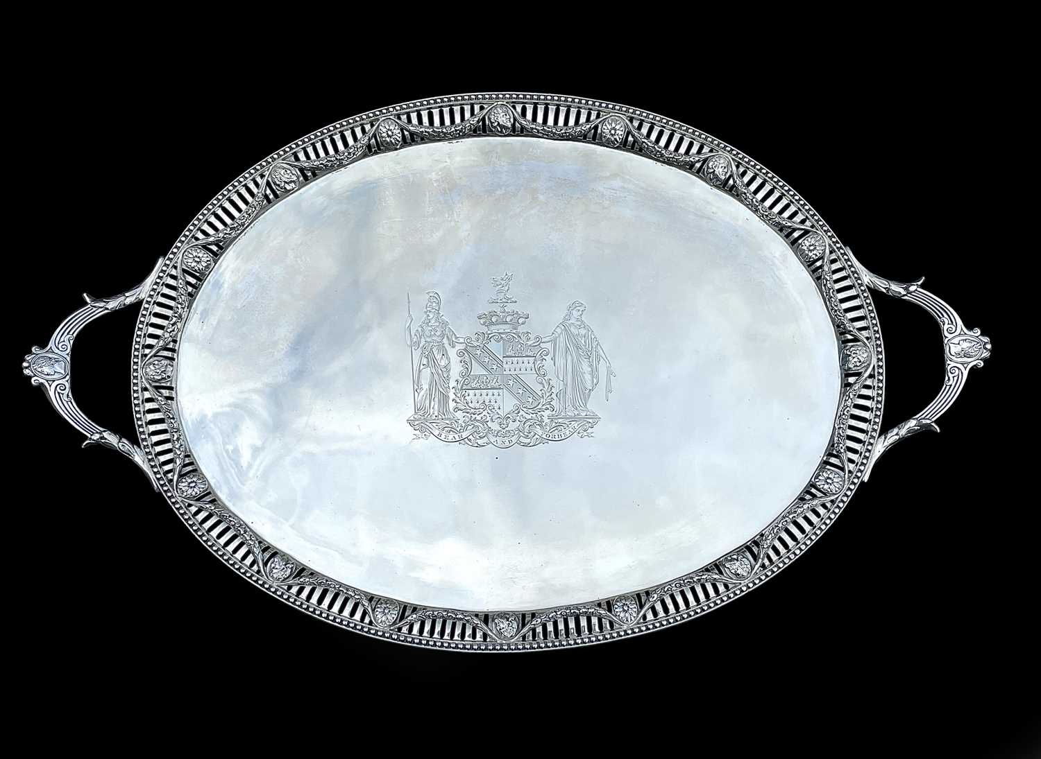 Lot 12 - An impressive George III silver Neo-Classical...