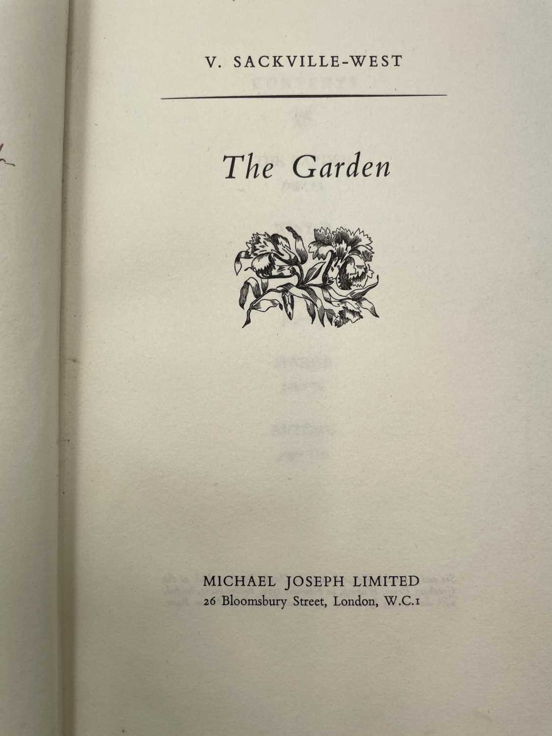 Lot 96 V. SACKVILLEWEST. 'The Garden,' signed by