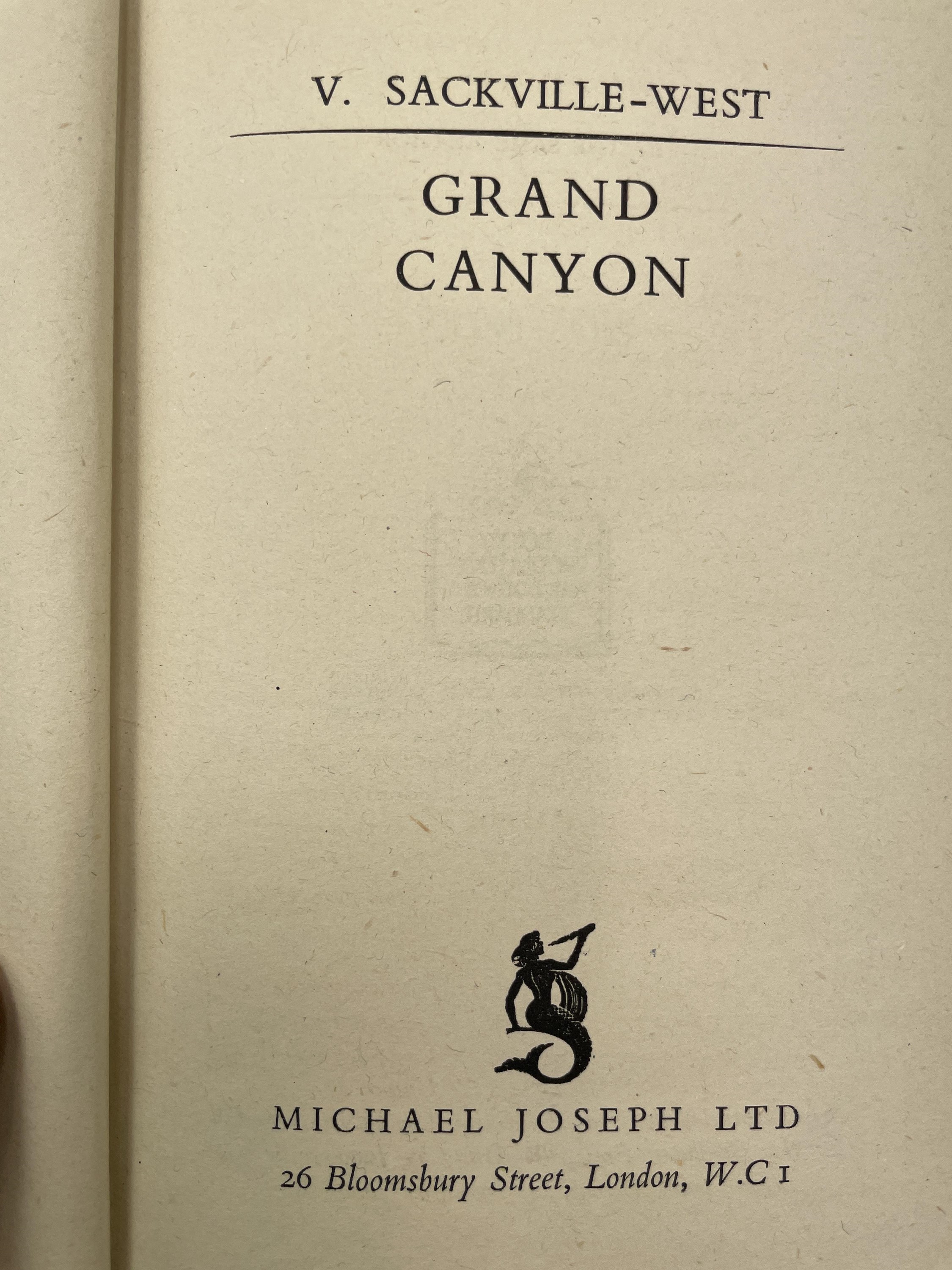 Lot 96 V. SACKVILLEWEST. 'The Garden,' signed by