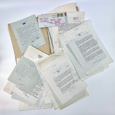 Lot 263 - Sven BERLIN (1911-1999) A folder of...