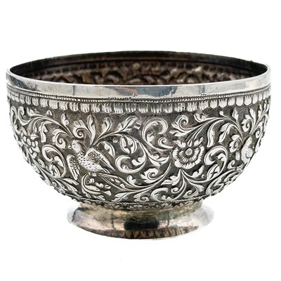 Lot 16 - Five Indian silver items, circa 1900.