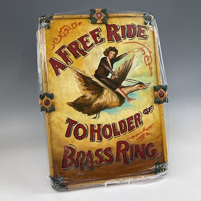 Lot 224 - A Free Ride to Holder of Brass Ring(sic)...