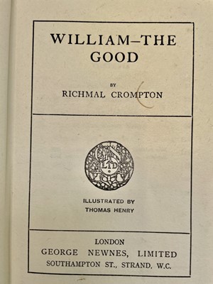Lot 103 - RICHMAL CROMPTON. 'William,' first (cheap)...