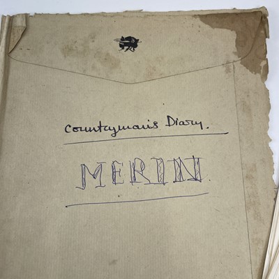 Lot 189 - Sven BERLIN (1911-1999) 'Countryman's Diary' A...