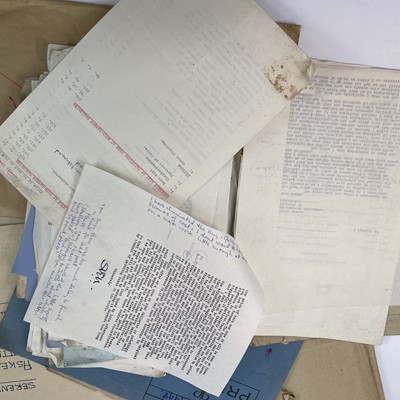 Lot 218 - Sven BERLIN (1911-1999) A box of letters to...