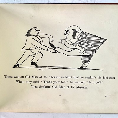 Lot 122 - EDWARD LEAR. 'The Book of Nonsense,' sixth...