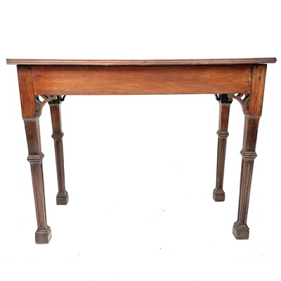 Lot 1832 - A Chippendale style mahogany centre table,...