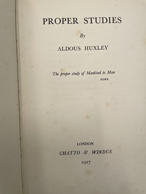 Lot 124 - ALDOUS HUXLEY. 'A Brave New World,' first...