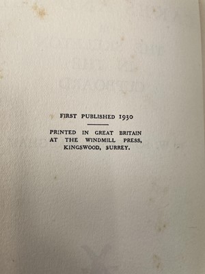 Lot 126 - W. SOMERSET MAUGHAM. 'Cakes and Ale or The...