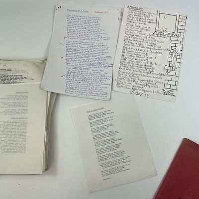 Lot 92 - Sven BERLIN (1911-1999) A collection of poetry...