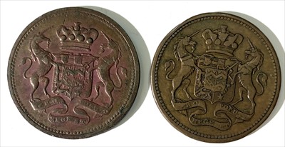 Lot 562 - Cornish 19th Century Penny Tokens (2)