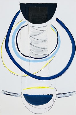 Lot 482 - Sir Terry FROST (1915-2003) Blue and White...