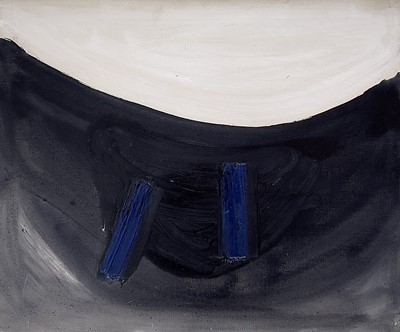 Lot 62 - Sir Terry FROST (1915-2003) Midnight Blue and...
