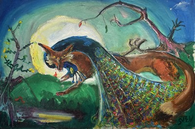 Lot 19 - Sven BERLIN (1911-1999) Untitled (Fox and...