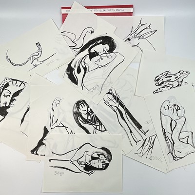 Lot 321 - Sven BERLIN (1911-1999) A folder of drawings...