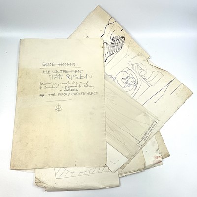 Lot 210 - Sven BERLIN (1911-1999) A folder of loose...