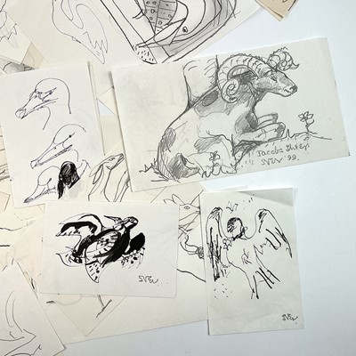 Lot 318 - Sven BERLIN (1911-1999) A collection of loose...