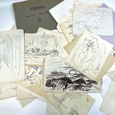 Lot 372 - Sven BERLIN (1911-1999) A folder of loose...