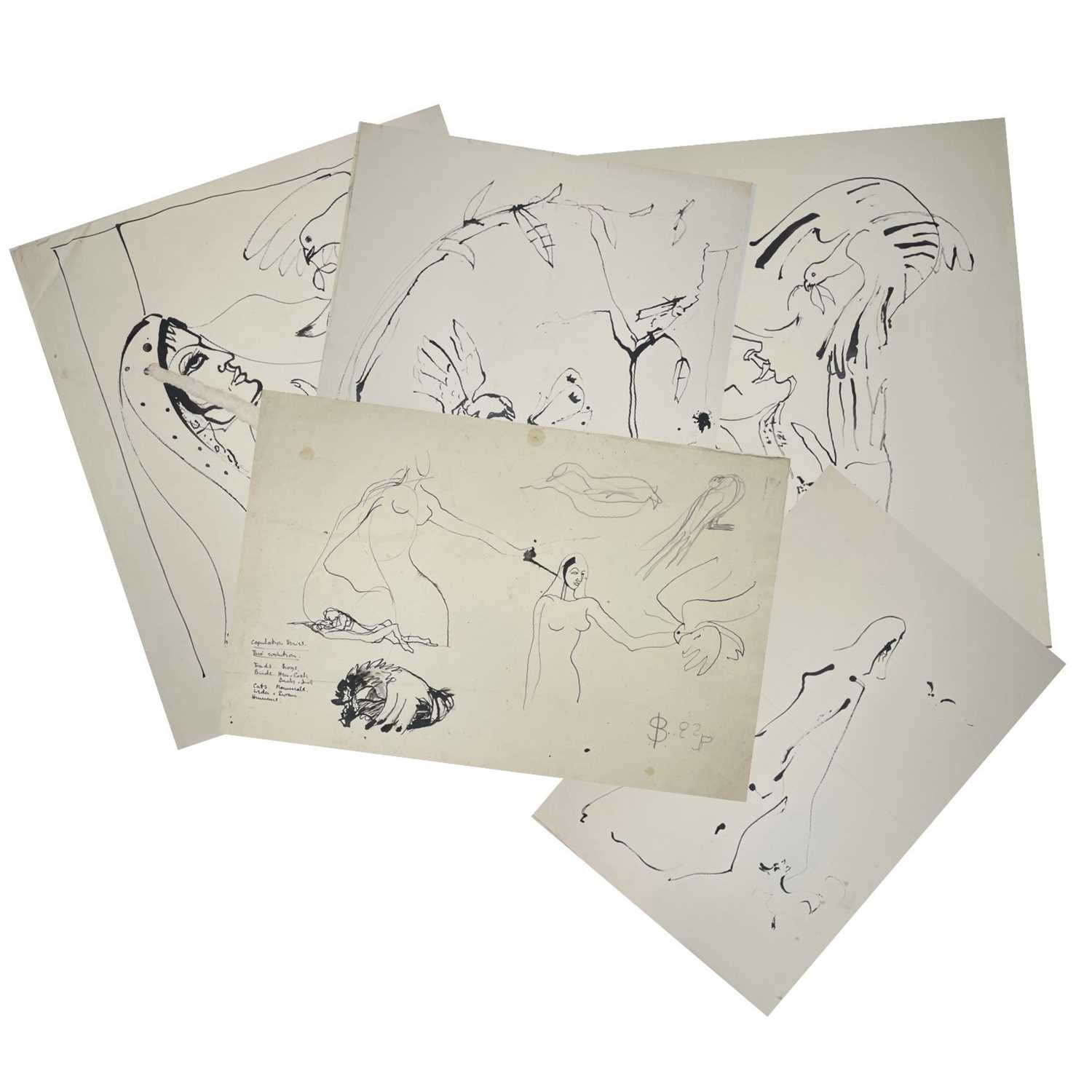 Lot 118 - Sven BERLIN (1911-1999) A selection of loose...