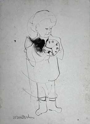 Lot 153 - Sven BERLIN (1911-1999) Untitled (Child with a...
