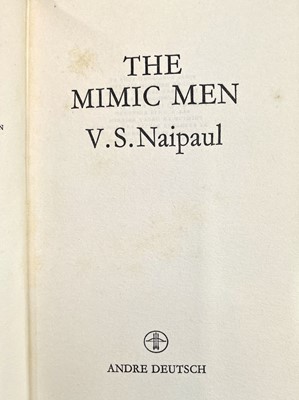 Lot 158 - V. S. NAIPUL. 'The Mimic Men,' first edition,...