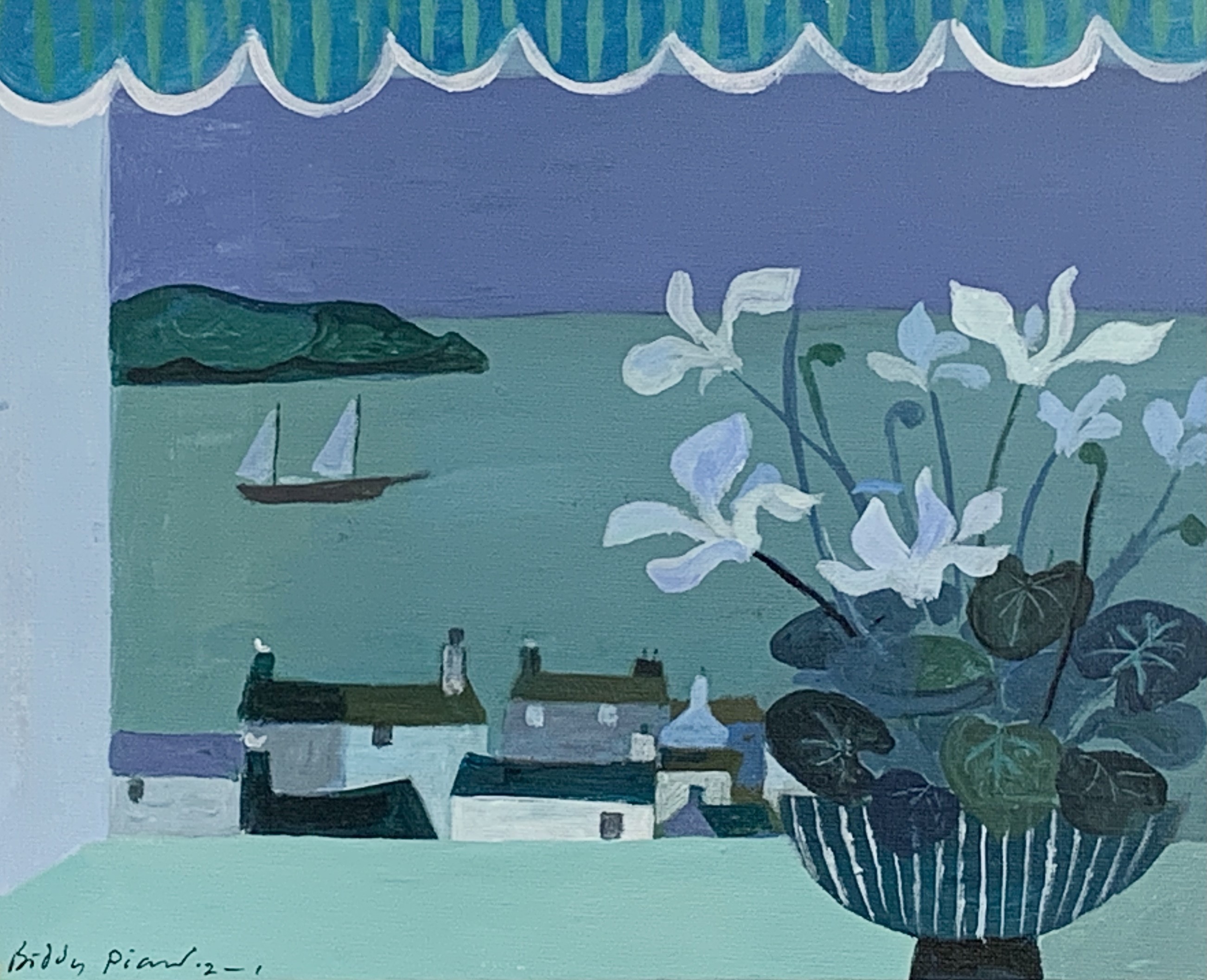 Lot 40 - Biddy Picard (1922-2019) Dreaming Village