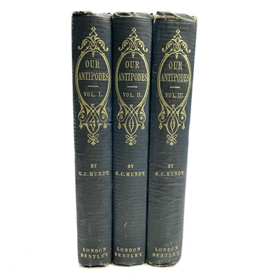 Lot 162 - GODFREY CHARLES MUNDY. 'Our Antipodes: Or,...