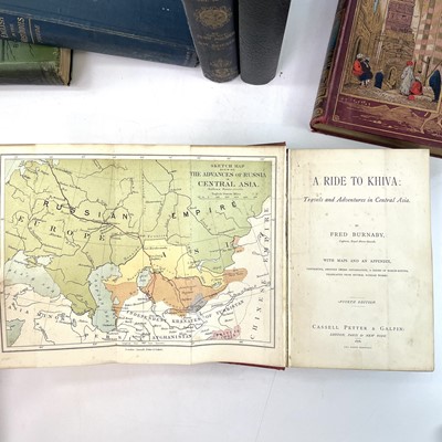Lot 187 - FRED BURNABY. 'A Ride to Khiva: Travels and...