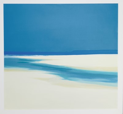 Lot 14 - John MILLER (1931-2002) Hayle Oil on canvas...