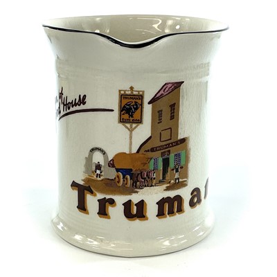 Lot 882 - A Royal Doulton pub water jug, advertising...