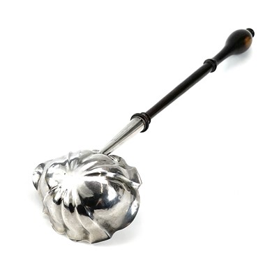 Lot 88 - A George II silver punch ladle, possibly by...