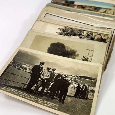 Lot 903 - Postcards - Evacuation of Russian Royal Family from Yalta, 1919.