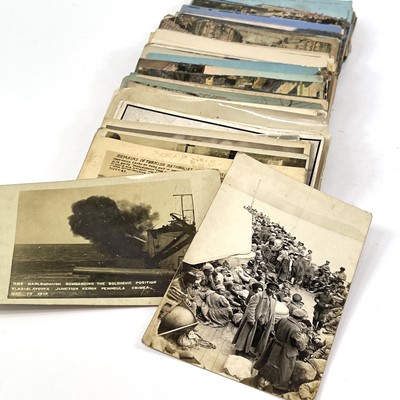 Lot 903 - Postcards - Evacuation of Russian Royal Family from Yalta, 1919.