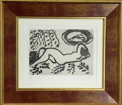 Lot 11 - Rose HILTON (1931-2019) Untitled Etching and...