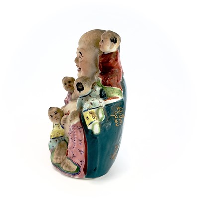 Lot 115 - A Chinese famille rose porcelain jug, 18th...