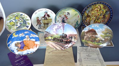 Lot 68 - Six Collectors Plates along with...