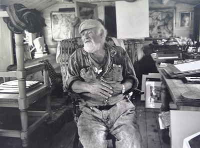 Lot 222 - Sven BERLIN (1911-1999) Wooden armchair from...