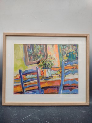 Lot 3 - A well executed still life Oil on paper...