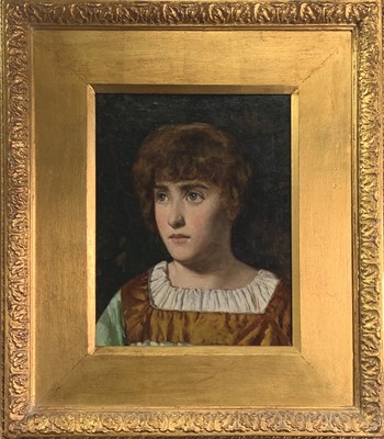 Lot 122 - Edwin HARRIS (1855-1906) Portrait of a Young...