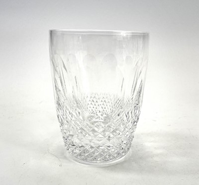 Lot 929 - Four Waterford Irish Lace pattern crystal...