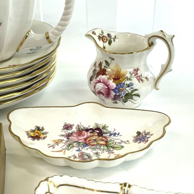 Lot 910 - Royal Crown Derby porcelain Derby Posies tea...