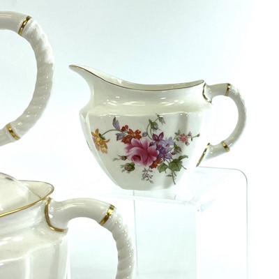 Lot 910 - Royal Crown Derby porcelain Derby Posies tea...
