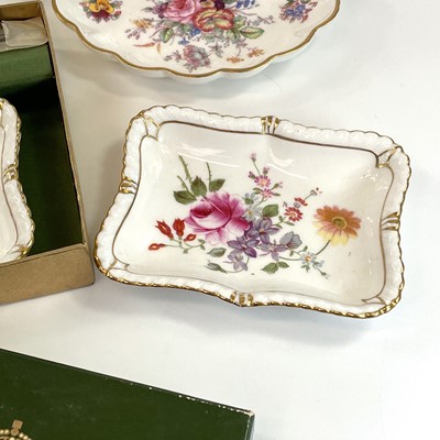 Lot 910 - Royal Crown Derby porcelain Derby Posies tea...