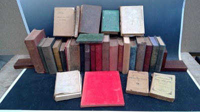 Lot 93 - A collection of Hard back and Paper back Books