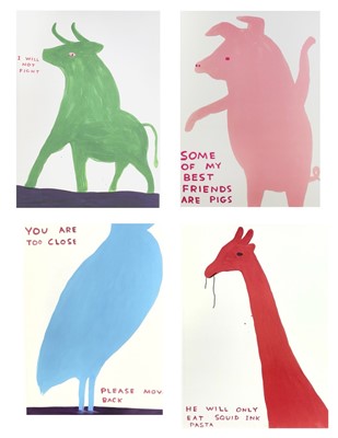 Lot 531 - David SHRIGLEY (1968) Animal Series - 'Some of...