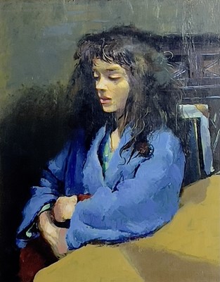 Lot 532 - Robert Oscar LENKIEWICZ (1941-2002) Study of...