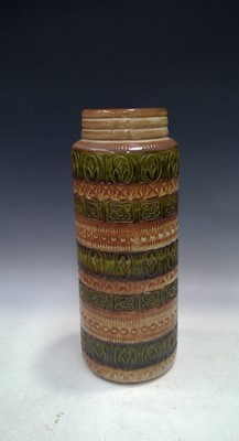 Lot 40 - A 41cm tall German, Ceramic Vase, Umbrella, or...