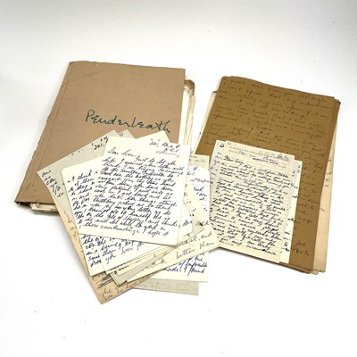 Lot 38 - 'Penderleath' and Anthony Benjamin letters A...
